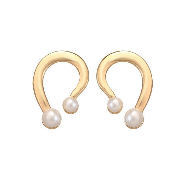 Mariposa Pearl Earrings - Oneposh